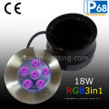 18W RGB LED Waterproof Underwater Swimming Pool Lights (JP94766)